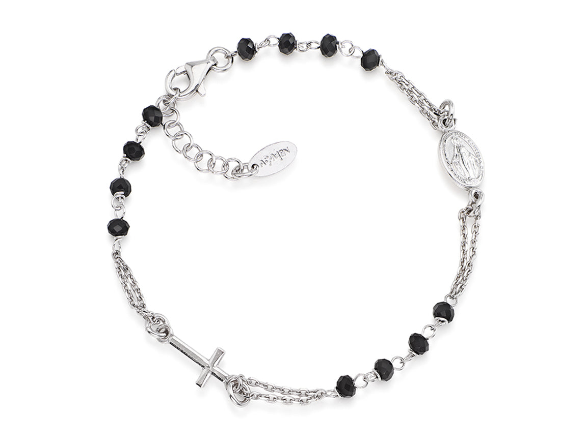 Rosary Crystal: BROBN3 - AMEN Jewelry