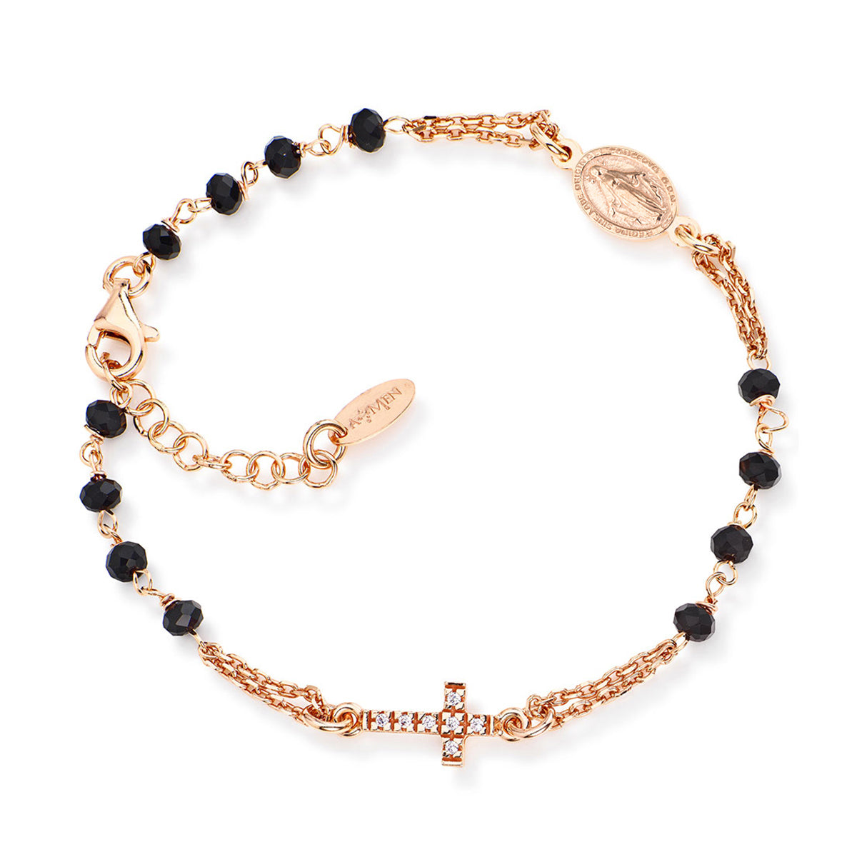 Rosary Crystal: BRORNZ3 - AMEN Jewelry