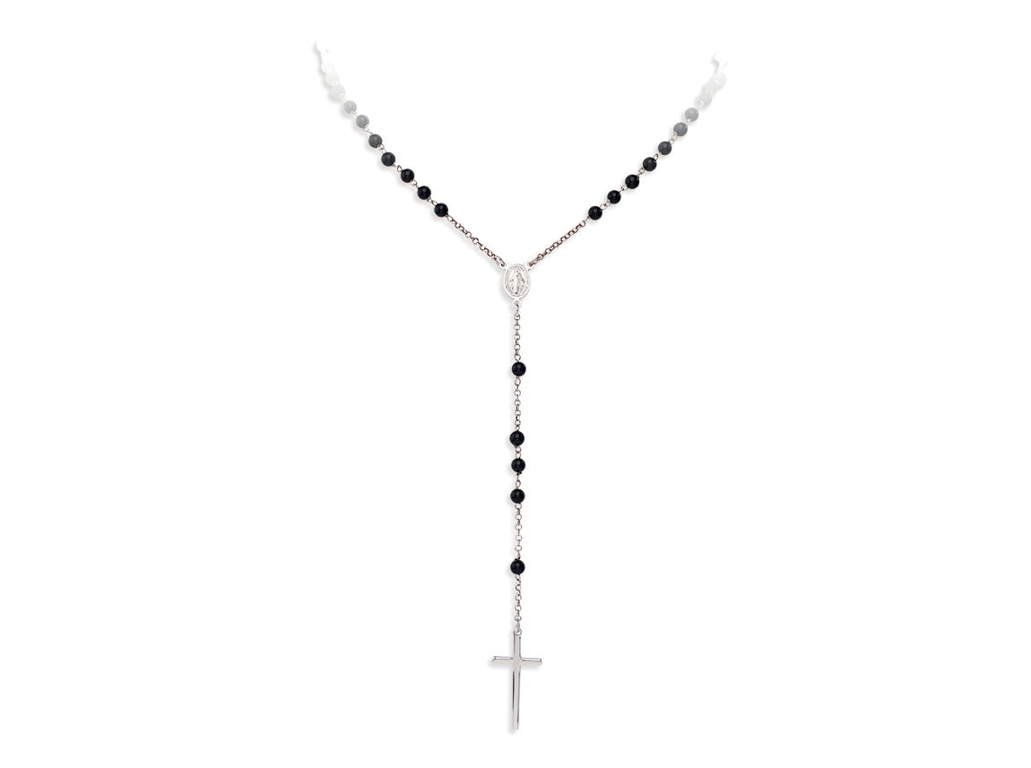 Rosary Crystal: CROBON40 - AMEN Jewelry