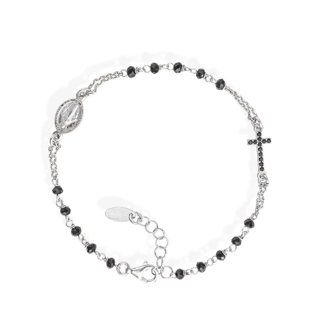 Rosary Crystal: BRO25BNZ3 - AMEN Jewelry