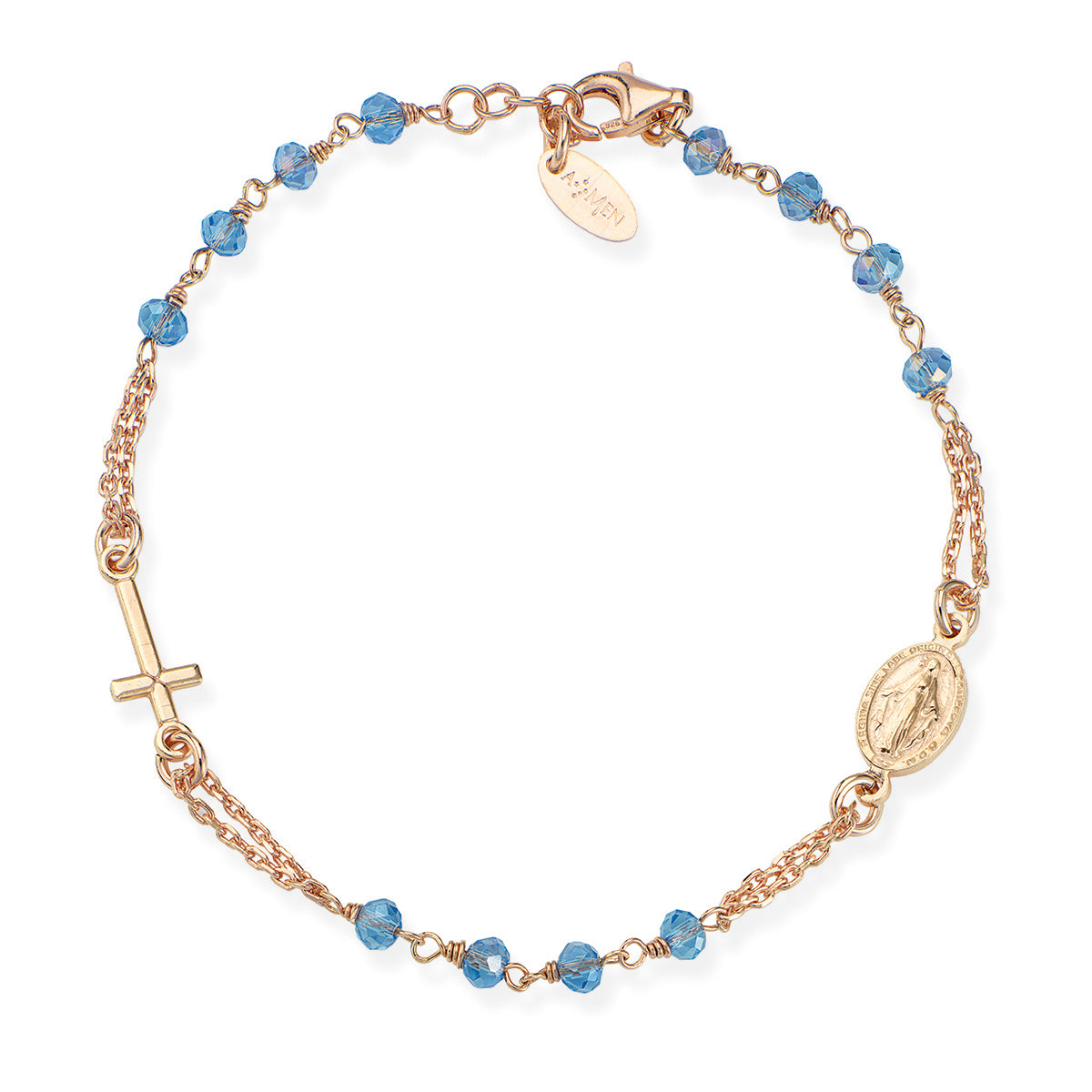 Rosary Crystal: BRORC3 - AMEN Jewelry