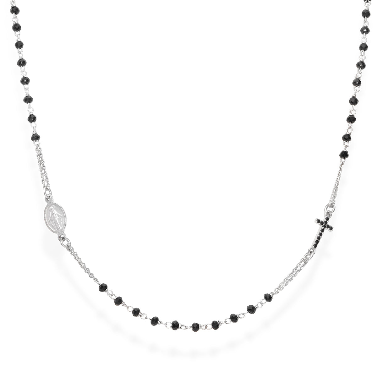 Rosary Crystal: CRO25BNZ3 - AMEN Jewelry